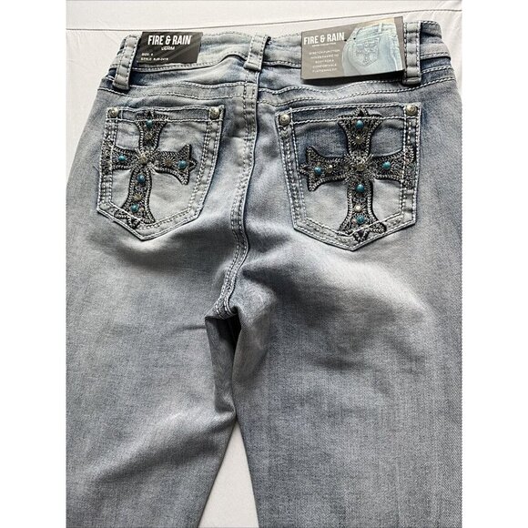 Fire & Rain Women’s Sz 9 Denim BootCut Jeans - Picture 12 of 13